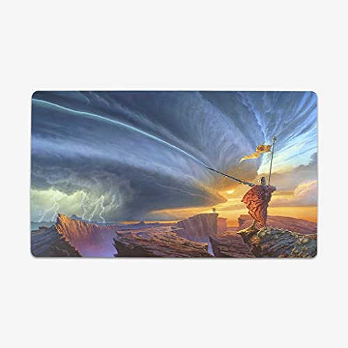 The Way of Kings 21x14 Inch Thin Desk Pad by Inked Gaming / Non-Slip, Rubber, Professional Mouse mat with Smooth Surface. PC Gaming Your Game. Your Style.(13+)