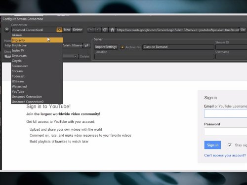 11 & 12. Streaming & Live Operation (Instiutional Use)