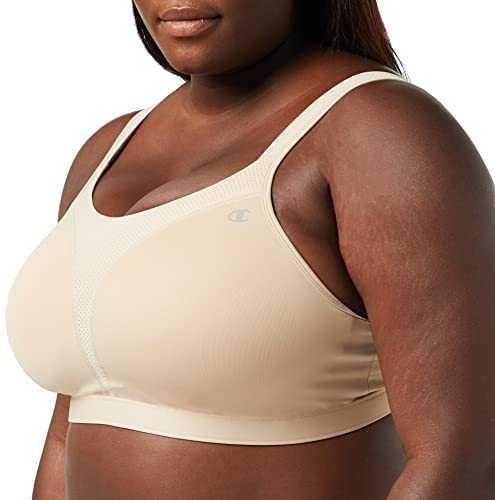 Champion womens Spot Comfort Full Support Sports Bra, Nude, 36D US