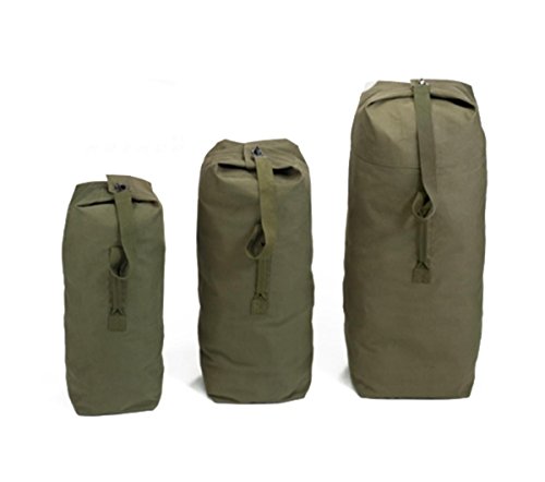 Rothco Heavyweight Top Load Canvas Duffle Bag - Rugged, Reliable, Ready for Your Adventures - Olive Drab - 30' x 50'