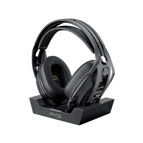 RIG 800 PRO HD Wireless Gaming Headset & Multi-Function Base Station - Compatible with PC, Mac, PS5, PS4 - with Dolby Atmos 3D Audio for Windows 10/11 PCs (NOT Compatible with Xbox)