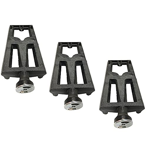 Dongftai CB360A (3-Pack) 20.5' Cast Iron Burner Replacement for DCS 36, 36 Series, 36ABQ, 36ABQAR, 36ABQR, 36BQ, 36BQAR, 36BQR, 48, 48 Series, 48BQ, 48BQAR, 48BQR Grill