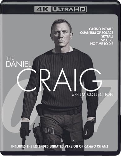 James Bond: The Daniel Craig 5-Film Collection (4K Ultra HD + Blu-ray) [4K UHD]