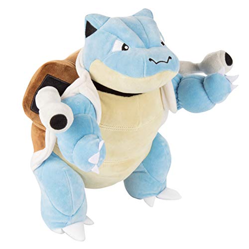 Pokémon 12' Blastoise Large Plush - Officially Licensed - Quality & Soft Stuffed Animal Toy - Add to Your Collection! Gift for Kids, Boys & Girls