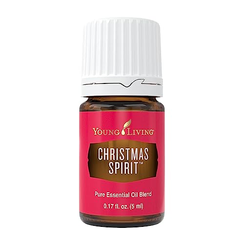 Christmas Spirit Essential Oil Blend by Young Living - 5ml Bottle for Holiday Cheer - Joyful and Festive Aroma - 100% Pure, Therapeutic-grade Essential Oil