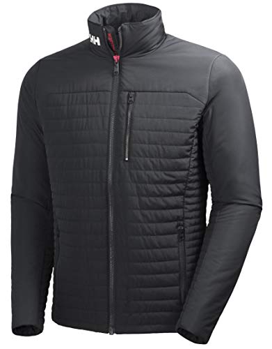 Helly Hansen Men's Crew Insulator Jacket, Ebony, XX-Large