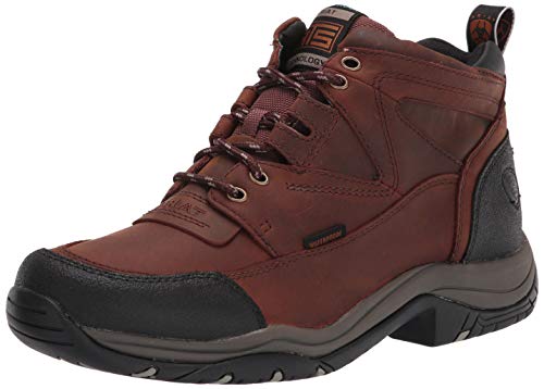 ARIAT mens Ariat Terrain Waterproof � Men�s Leather Waterproof Outdoor Hiking Boot, Copper, 10.5 US