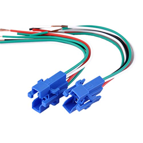 Ulincos 22mm Pigtail, Wire Connector, Socket Plug for U22A1, U22A4 Push Button Switch (Pack of 2)