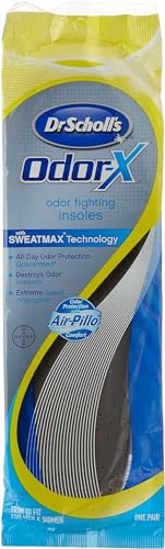 Dr. Scholl's Odor-X, Odor Fighting Insoles, Trim to Fit 1 Pair (Pack of 8)