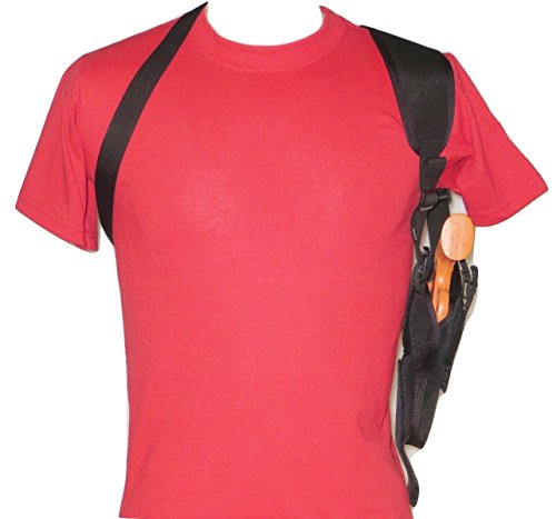 Vertical Shoulder Holster for 4' Barrel Revolver in 38 & 357 fits S&W, Ruger,Taurus Most Others