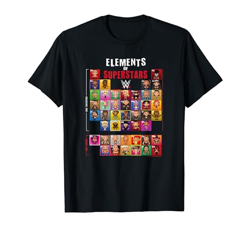 WWE Elements of Superstars Table T-Shirt