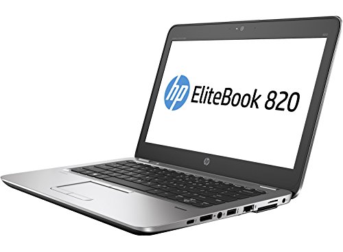 HP EliteBook 820 G3 Business Laptop - 12.5-inch Anti-Glare HD (1366x768), Intel Core i5-6200U, 256GB SSD, 8GB DDR4, NFC, Back-Lit Keyboard, WiFi-AC + Bluetooth, Webcam, Windows 10 Pro (Renewed)