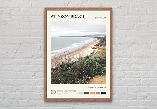 Stinson Beach Print, Stinson Beach Wall Art, Stinson Beach Poster, Stinson Beach Photo, Stinson Beach Wall Decor, California Poster Print