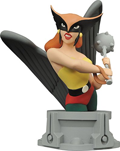 Diamond Select Toys Justice League Animated Series: Hawkgirl Resin Bust Action Figure