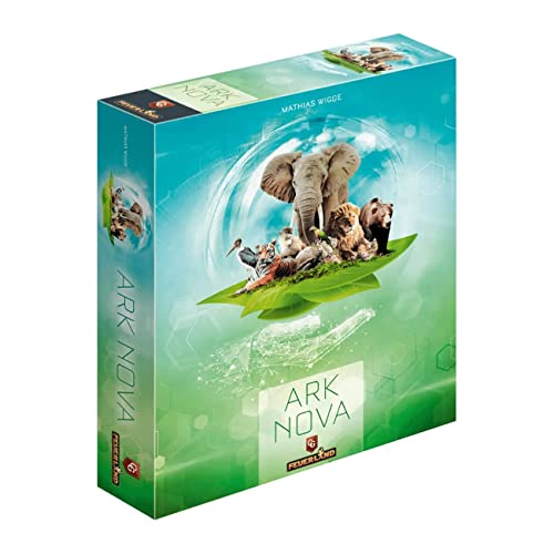 Capstone Games: Ark Nova Card Drafting, Hand Management Strategy Board Game, 1-4 Players, 90 to 150 Minute Play, Multi