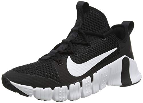 Nike Free Metcon 3 Mens Training Shoes Cj0861-010 Size 11.5 Black/White