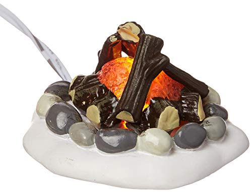 Department 56 Accessories for Villages Lit Fire Pit Accessory Figurine, 1.5 Inch
