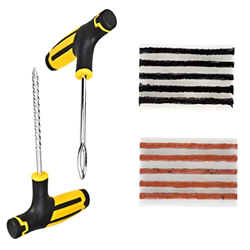 YÁSEZ Car Tire Repair Tool Kit Studding Set Auto Bike Puncture Plug Garage Accessories