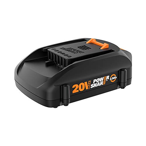 WORX WA3575 20V PowerShare 2.0 Ah Replacement Battery, Orange and Black