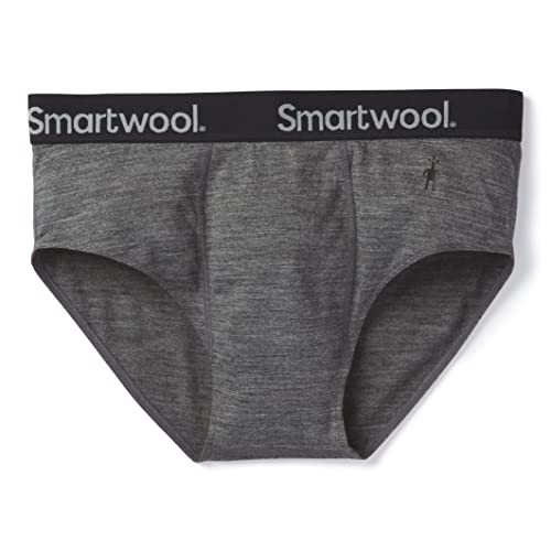 Smartwool Men's Merino Sport Brief Boxed, Medium Gray Heather, X-Large