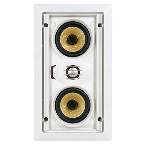 Speakercraft AIM LCR3 Five Pivoting Home Cinema Speaker - Each (White)