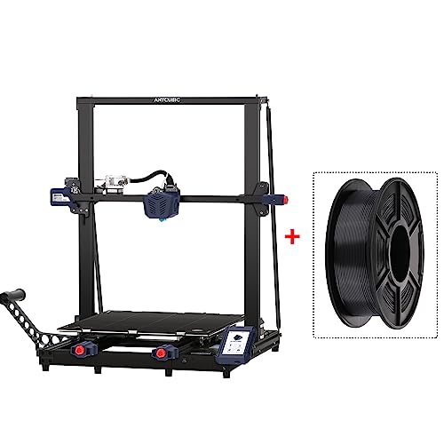 Black Filament Bundle Anycubic Kobra Max 3D Printer Auto Leveling and ANYCUBIC PLA 3D Printer Filament