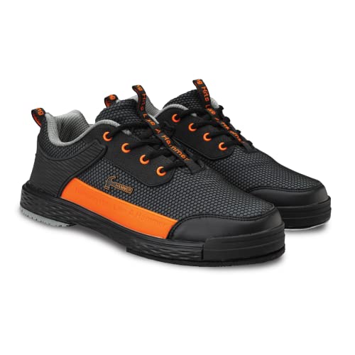 Hammer Diesel Mens Bowling Shoe (Right Hand Wide, Numeric_12) Black/Orange