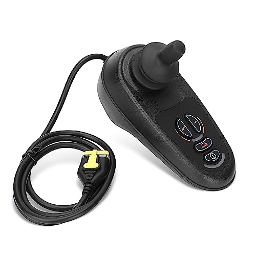 Yoidesu Wheelchair Joystick Controller, Electric Wheel Chair Joystick Controller Replacement for PG VR2 D51427, Wireless Remote Mobility Wheelchairs Accessory