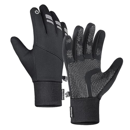 CYCROWN Winter Riding Gloves Touch Screen Water Resistant Thermal for Running Cycling Driving Hiking Windproof Warm Gifts for Men and Women