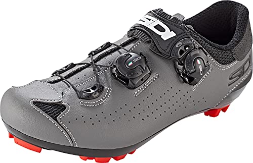 Sidi Men's Dominator 10 Cycling Shoes, Black/Grey