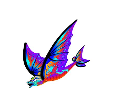 X-Kites FlexWing Dragon Glider, Purple, 16 Inches