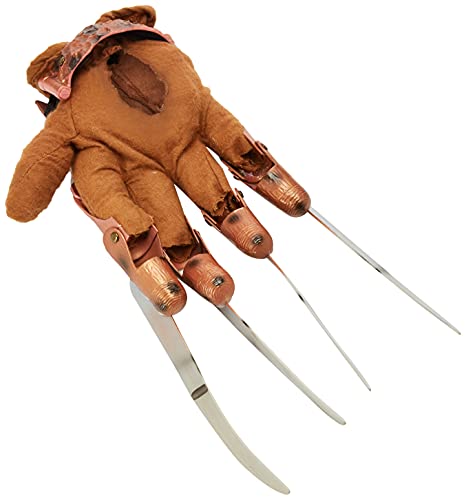 Rubie's mens Freddy Krueger Fleece Costume Accessory Glove, Multi, One Size Party Supplies, Multicolor, One Size US