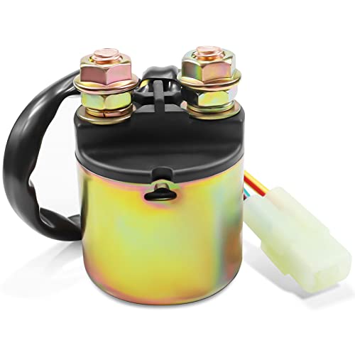 Rancher 350 Starter Solenoid Relay for Honda TRX350 Rancher 350 Fourtrax Rancher 420 /TRX400 Fourtrax Foreman 400/TRX90 TRX200 TRX450 TRX450R TRX450ES TRX500 TRX650 TRX680 35850-HM7-000 ATV