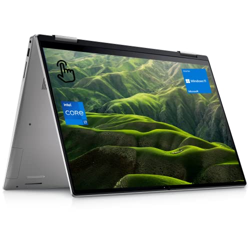 Dell Inspiron 7620 2-in-1 Laptop, 16' FHD+ Touchscreen, 12th Gen Intel Core i7-1260P, 32GB DDR4 RAM, 2TB SSD, HDMI, Backlit KB, FHD Webcam, FP Reader, Wi-Fi 6, Windows 11 Home, Silver