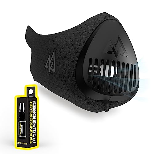 TRAININGMASK 3.0 - Elevation Training Mask 3.0 - Stamina, Performance, Altitude Running Mask, Clinically Proven & Patented