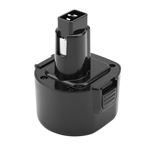 CREABEST 9.6 Volts 3500mAh Ni-MH Replacement Battery for DEWALT DW9062 DW9052 DW9061 DE9061 DE9062 DE9036 DW9036 DC750KA DC855KA DW050 DW050K DW902 Black and Decker PS120