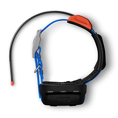 Garmin T 5X Dog Device, Tracking and Training Dog Device with Collar, Rugged and Water-Resistant, High-Sensitivity GPS, Blue