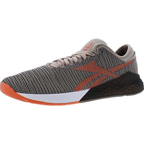 Reebok Men's Nano 9 Cross Trainer, Light Sand/Army Green/Fiery Orange, 12.5 M US
