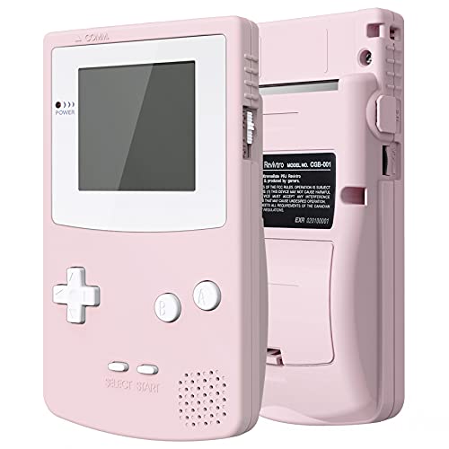 IPS Ready Upgraded eXtremeRate Cherry Blossoms Pink Replacement Shell Full Housing Cover Buttons for Gameboy Color – Fit for OSD IPS & Regular IPS & Standard LCD – Console & IPS Screen NOT Included