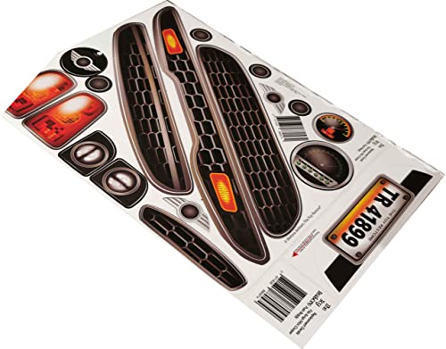 The Toy Restore Replacement Stickers fits Avigo Austin Mini Cooper Push Buggy Stroller Kids Ride-on Car Set