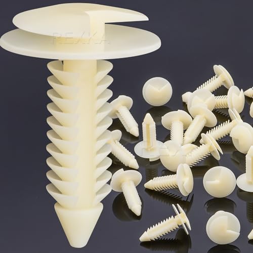 Rexka 50pcs Door Trim Panel Retainer Clip Compatible with GM 363137 Chevrolet Blazer Silverado Truck GMC Yukon