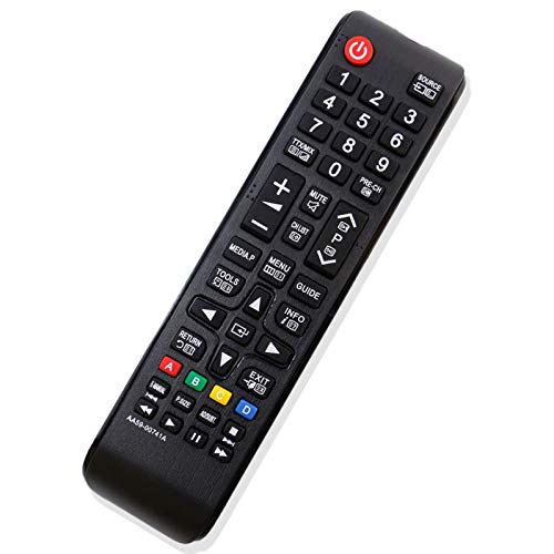 AIDITIYMI AA59-00741A Replace Remote Control fit for Samsung LED TV PN43E440A2F UN65EH6050F PN43E450A1F T24B350ND UE39F5000 UN32EH4000F UN37EH5000F UN39FH5000F UN40EH5000F UN46EH5000F UN46F5000AF