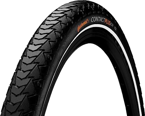Continental Contact Plus ETRTO (42-584) 27.5 x 1.6 REFLEX Bike Tires, Black