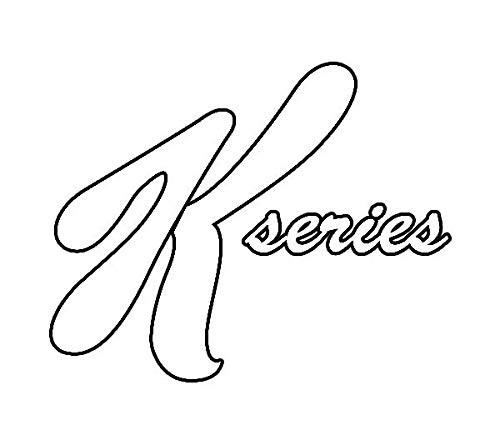 ION Graphics K Series Sticker Die Cut Decal k24 k20 Motor Engine JDM Special k 5' Bumper Locker Laptop Window - Sticks to Any Surface