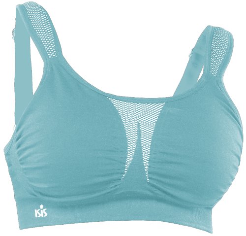 Isis D Plus Sport Bra, Large, Lake