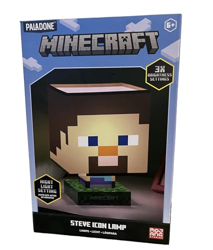 MinecraftSteveIconLamp