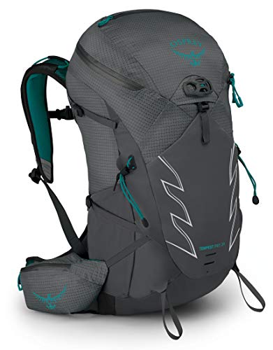 Osprey Tempest Pro 28L Women's Hiking Backpack, Titanium, WM/L