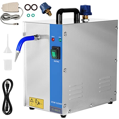 Lifancy 2023 Jewelry Cleaner Machine, Professional Jewelry Steam Cleaner Machine 1300W 2L, Stainless Steel Jewelry Cleaning Equipment for Silver & Gold