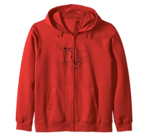 Yeti Snowskate Zip Hoodie