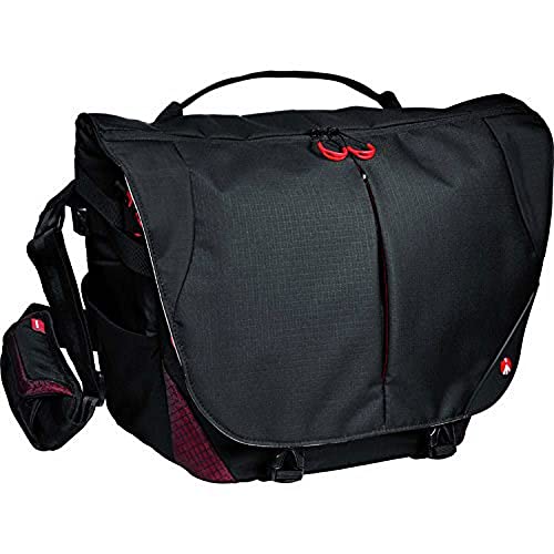 Manfrotto Bumblebee M-30 PL, Professional Photography Camera Bag, for Mirrorless, Reflex and DSLR Cameras, with Pocket for 15' PC, with Internal Divider System and Camera Protection System - Black